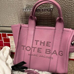 Marc Jacobs Regal Orchid mini traveler The Tote Bag